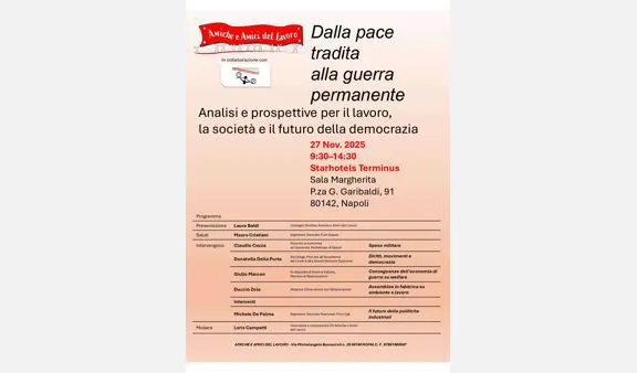 DALLA PACE TRADITA ALLA GUERRA PERMANENTE