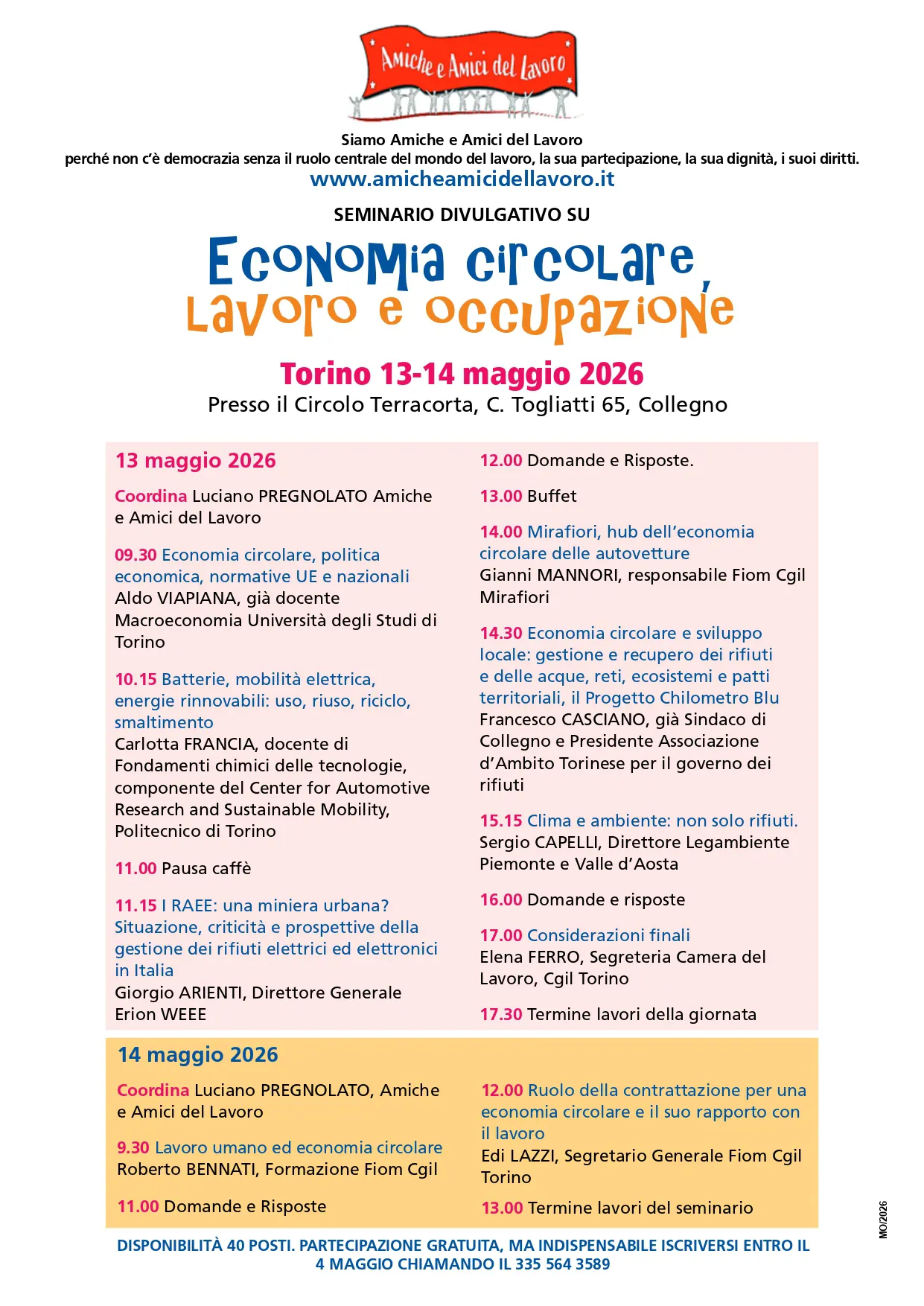 ECONOMIA CIRCOLARE, LAVORO E OCCUPAZIONE